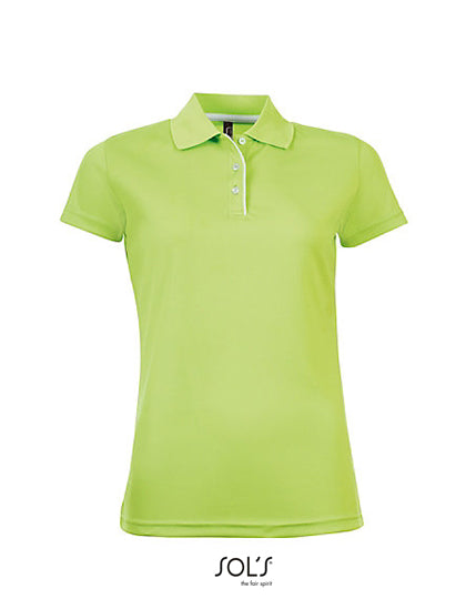 Women´s Sports Polo Shirt Performer (L544)