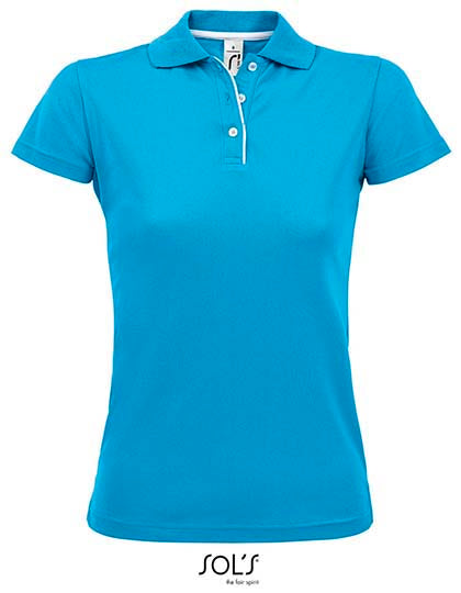 Women´s Sports Polo Shirt Performer (L544)