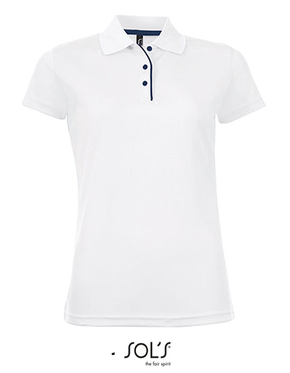 Women´s Sports Polo Shirt Performer (L544)