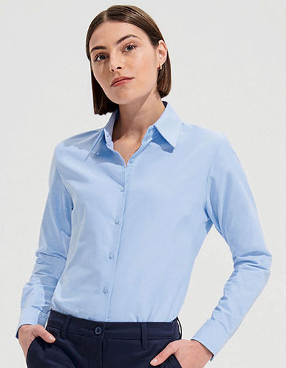 Women´s Oxford-Blouse Embassy Long Sleeve (L611)