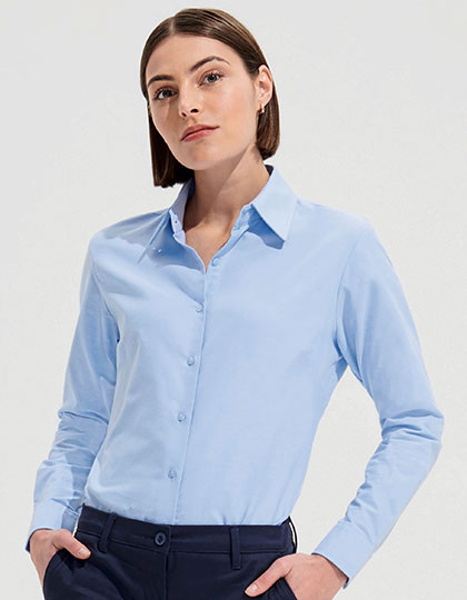 Women´s Oxford-Blouse Embassy Long Sleeve (L611)
