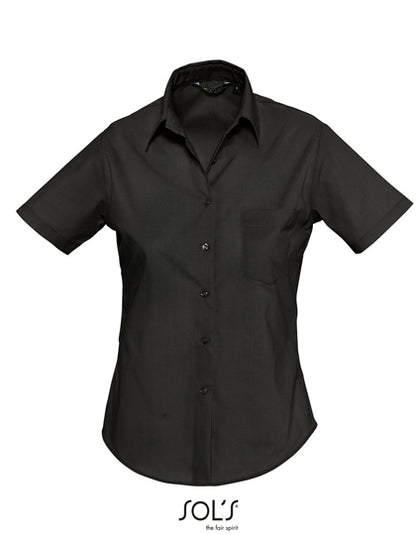 Popeline-Blouse Escape Short Sleeve (L620)