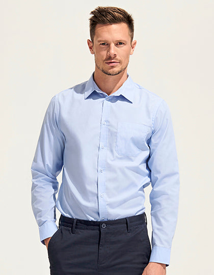 Popeline-Shirt Baltimore Long Sleeve (L623)