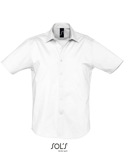 Men´s Stretch-Shirt Broadway Short Sleeve (L632)
