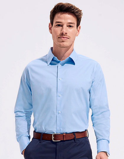 Men´s Stretch-Shirt Brighton Long Sleeve (L633)