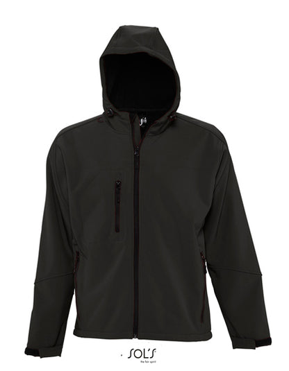 Men´s Hooded Softshell Jacket Replay (L848)