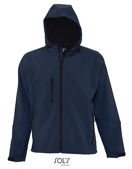 Men´s Hooded Softshell Jacket Replay (L848)