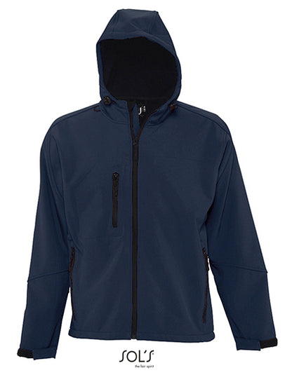 Men´s Hooded Softshell Jacket Replay (L848)
