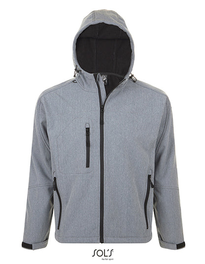 Men´s Hooded Softshell Jacket Replay (L848)