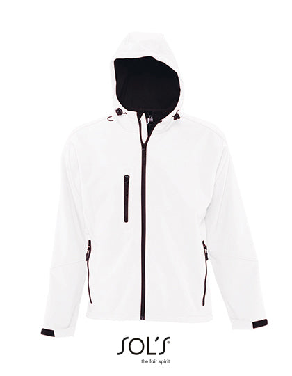 Men´s Hooded Softshell Jacket Replay (L848)