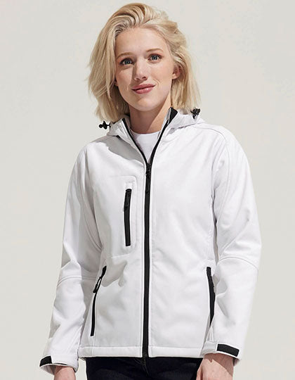 Women´s Hooded Softshell Jacket Replay (L849)
