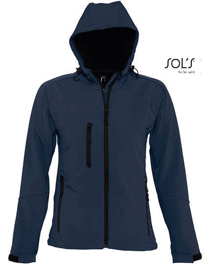 Women´s Hooded Softshell Jacket Replay (L849)