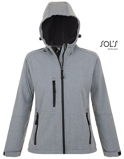 Women´s Hooded Softshell Jacket Replay (L849)
