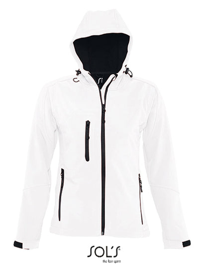 Women´s Hooded Softshell Jacket Replay (L849)