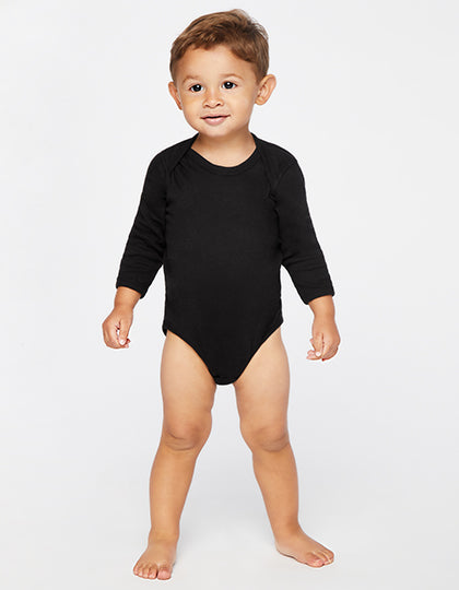 Infant Fine Jersey Long Sleeve Bodysuit (LA4411N)