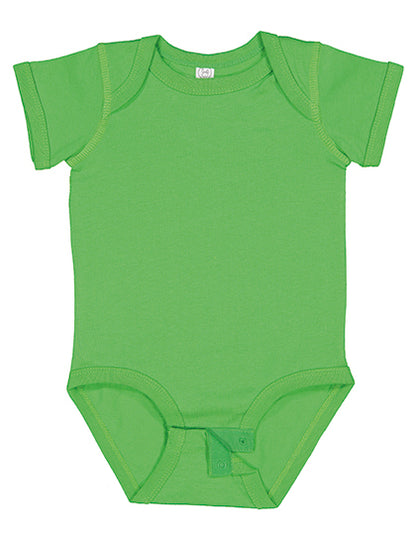 Infant Fine Jersey Short Sleeve Bodysuit (LA4424N)