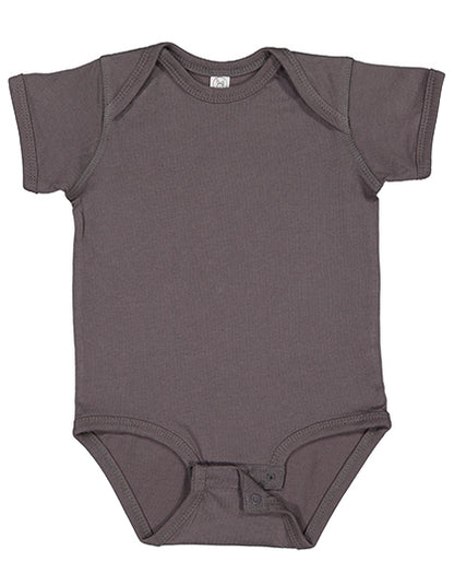 Infant Fine Jersey Short Sleeve Bodysuit (LA4424N)