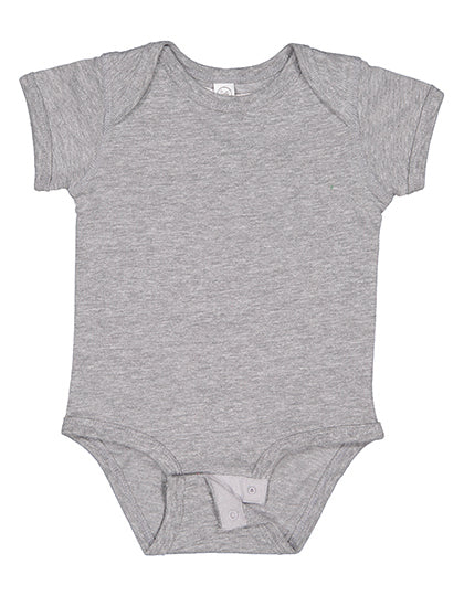 Infant Fine Jersey Short Sleeve Bodysuit (LA4424N)
