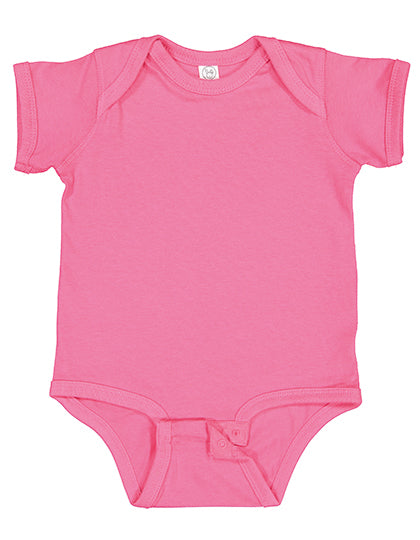 Infant Fine Jersey Short Sleeve Bodysuit (LA4424N)