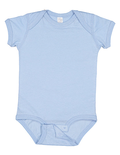Infant Fine Jersey Short Sleeve Bodysuit (LA4424N)