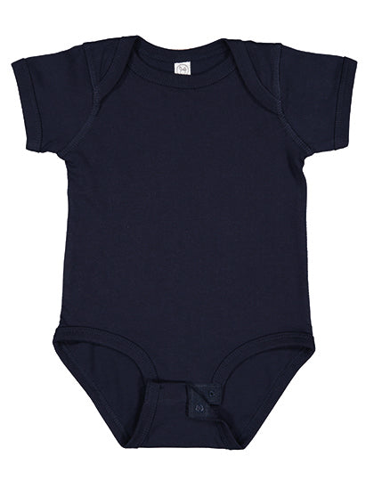 Infant Fine Jersey Short Sleeve Bodysuit (LA4424N)