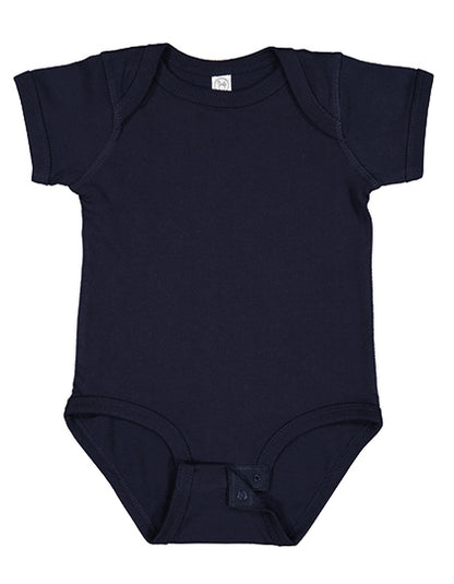 Infant Fine Jersey Short Sleeve Bodysuit (LA4424N)