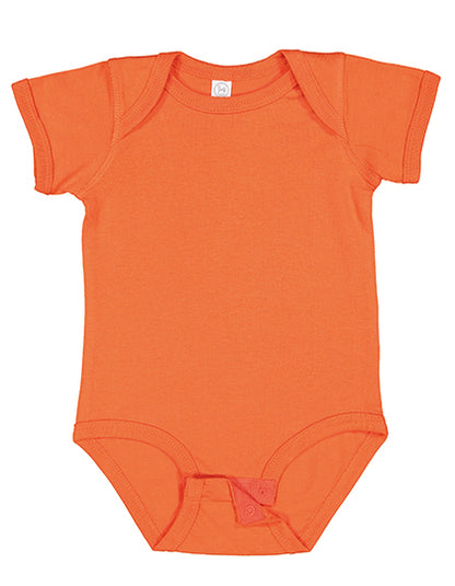 Infant Fine Jersey Short Sleeve Bodysuit (LA4424N)