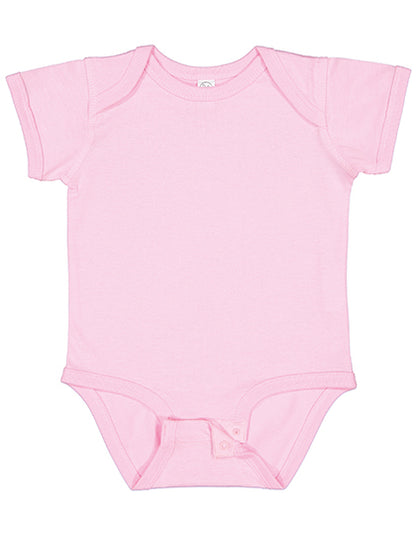 Infant Fine Jersey Short Sleeve Bodysuit (LA4424N)