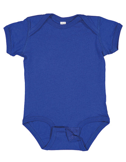 Infant Fine Jersey Short Sleeve Bodysuit (LA4424N)