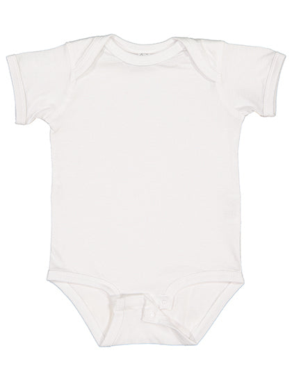 Infant Fine Jersey Short Sleeve Bodysuit (LA4424N)