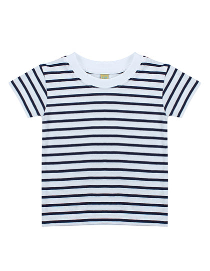 Short Sleeved Stripe T Shirt (LW027)