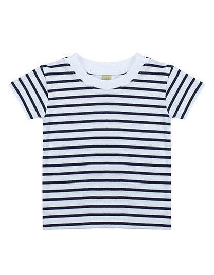 Short Sleeved Stripe T Shirt (LW027)