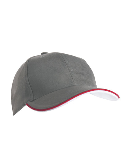 6 Panel Double Sandwich Cap (MB6197)