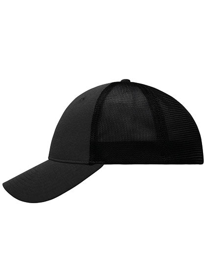 6 Panel Elastic Fit Mesh Cap (MB6215)