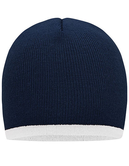 Beanie With Contrasting Border (MB7584)