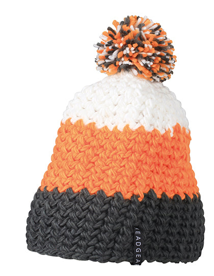 Crocheted Cap With Pompon (MB7940)