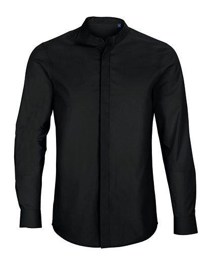 Men´s Mao Collar Shirt Bart (NB3792)