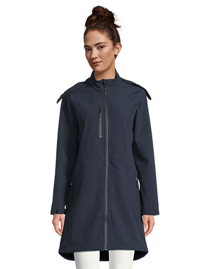 Women´s Long Softshell Coat Achille (NB3794)