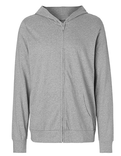 Unisex Jersey Hoodie With Zip (NE62301)