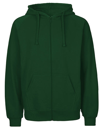 Unisex Tiger Cotton Hoodie With Zipper (NET63301)