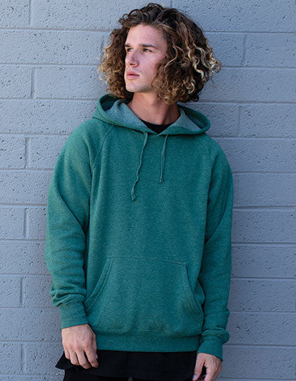 Unisex Midweight Special Blend Raglan Hooded Pullover (NP305)