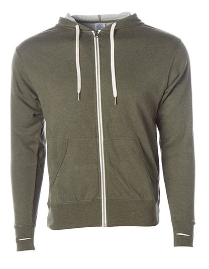 Unisex Midweight French Terry Zip Hood (NP354)