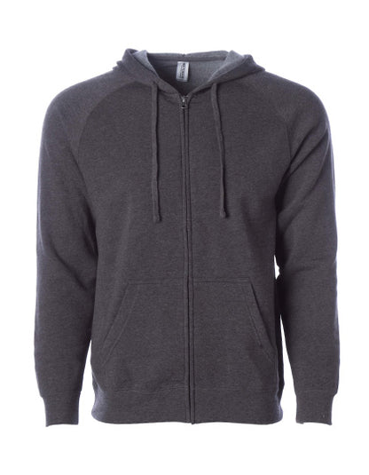 Unisex Midweight Special Blend Raglan Zip Hood (NP355)