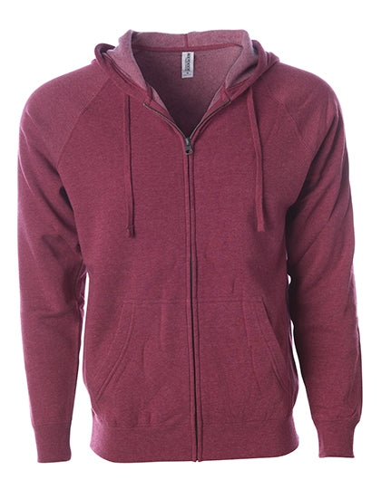 Unisex Midweight Special Blend Raglan Zip Hood (NP355)