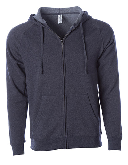Unisex Midweight Special Blend Raglan Zip Hood (NP355)