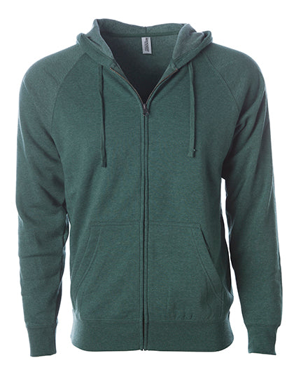 Unisex Midweight Special Blend Raglan Zip Hood (NP355)