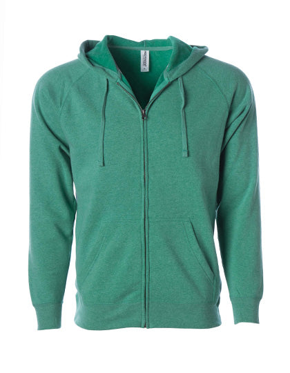 Unisex Midweight Special Blend Raglan Zip Hood (NP355)