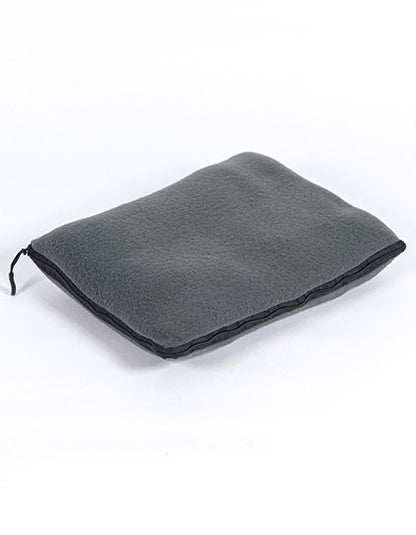 Mikrofleece-Decken-Kissen-Set Recycled (NT650)