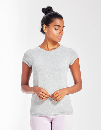 Women´s Roll Sleeve T (P81)