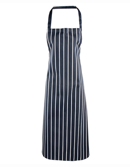Striped Bib Apron (PW110)
